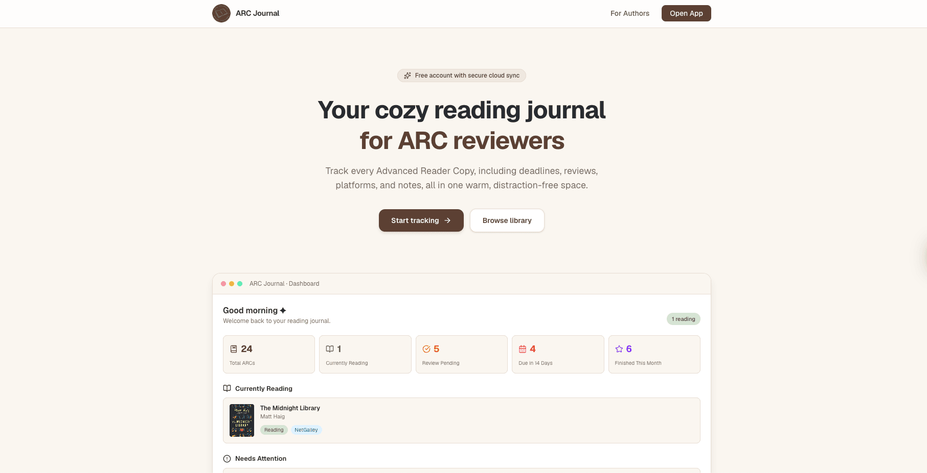 ARC Journal preview