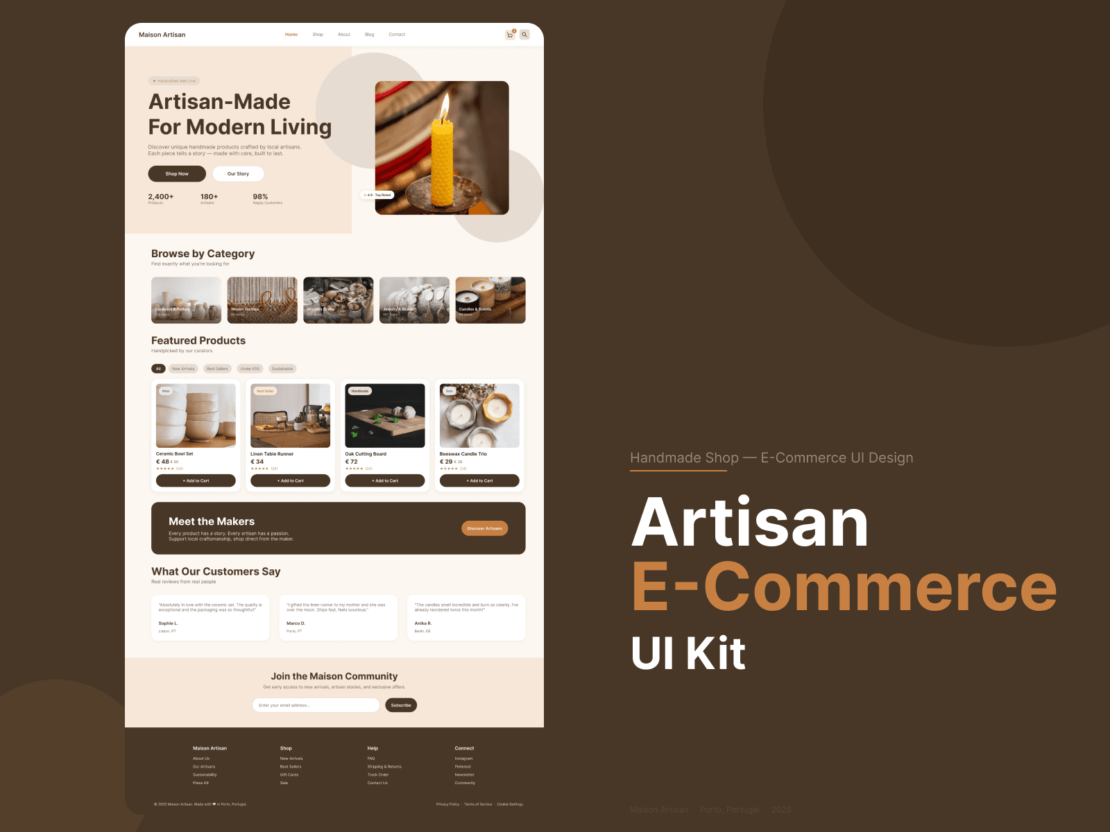 Artisan Handmade Shop preview