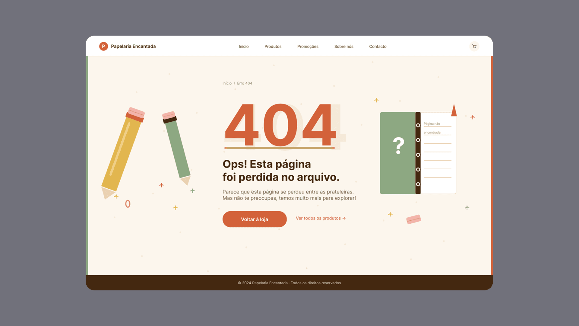 Haney Paper Co: 404 Error Page preview
